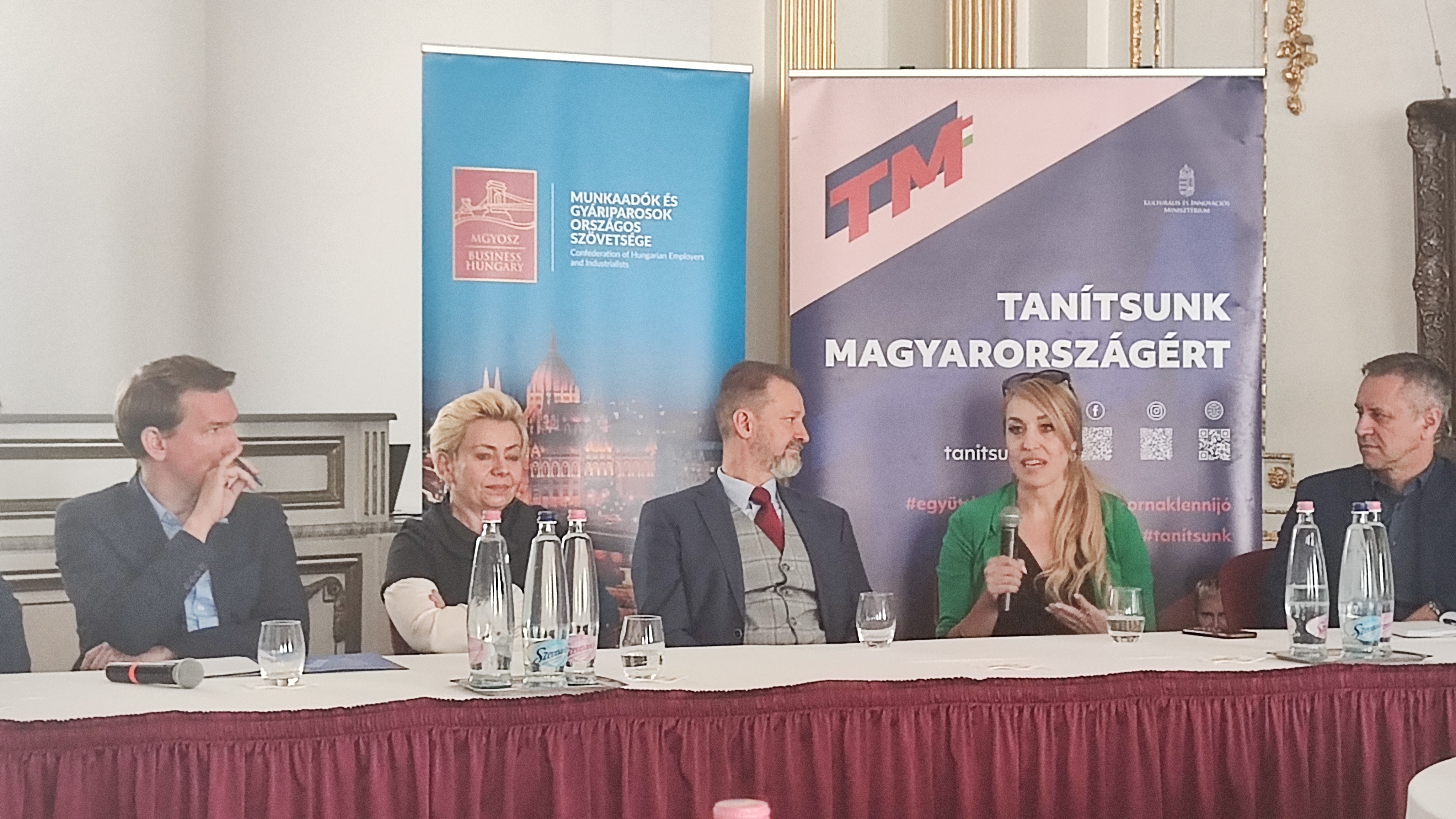 Részt vettünk a budapesti MGYOSZ konferencián is