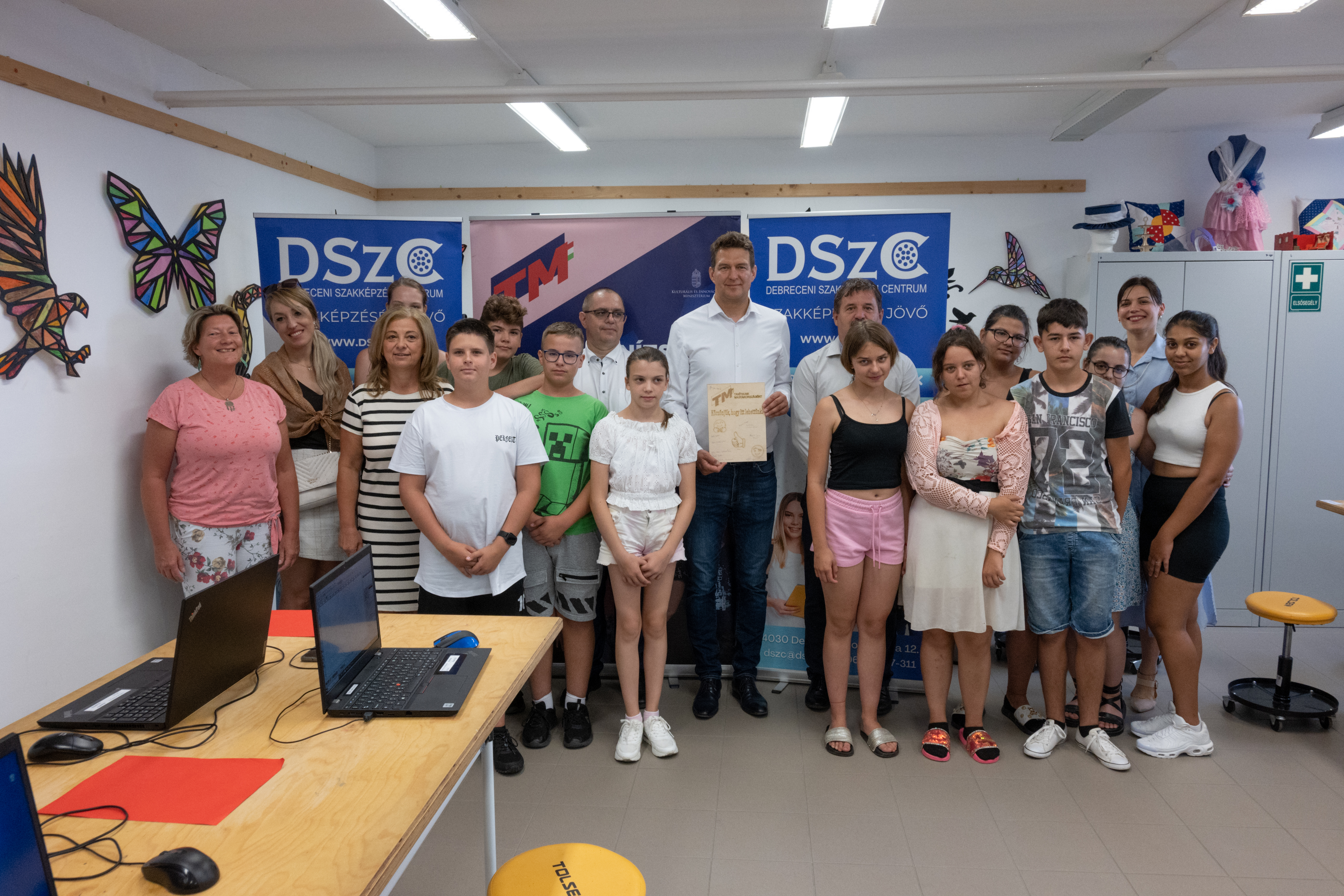 Lezajlottak a  Debreceni Szakképzési Centrum és a Tanítsunk Magyarországért Alapítvány által közösen szervezett pályaorientációs táborok