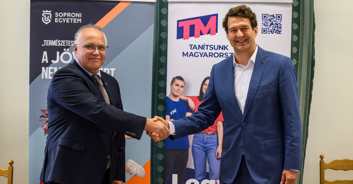 A Soproni Egyetem is csatlakozott a Tanítsunk Magyarországért Programhoz 