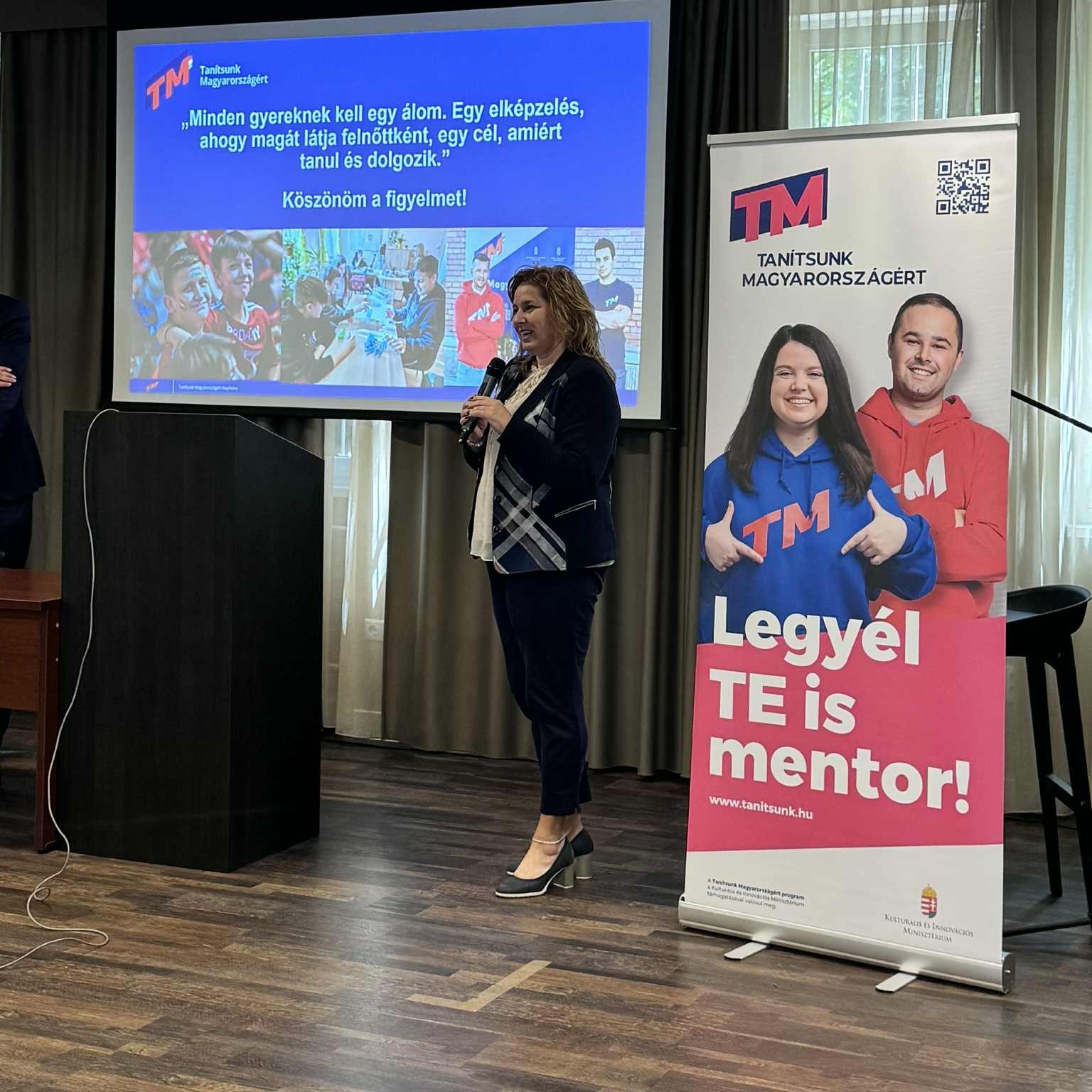 Előadás a Tanítsunk Magyarországért programról a Milton Friedman egyetemen 