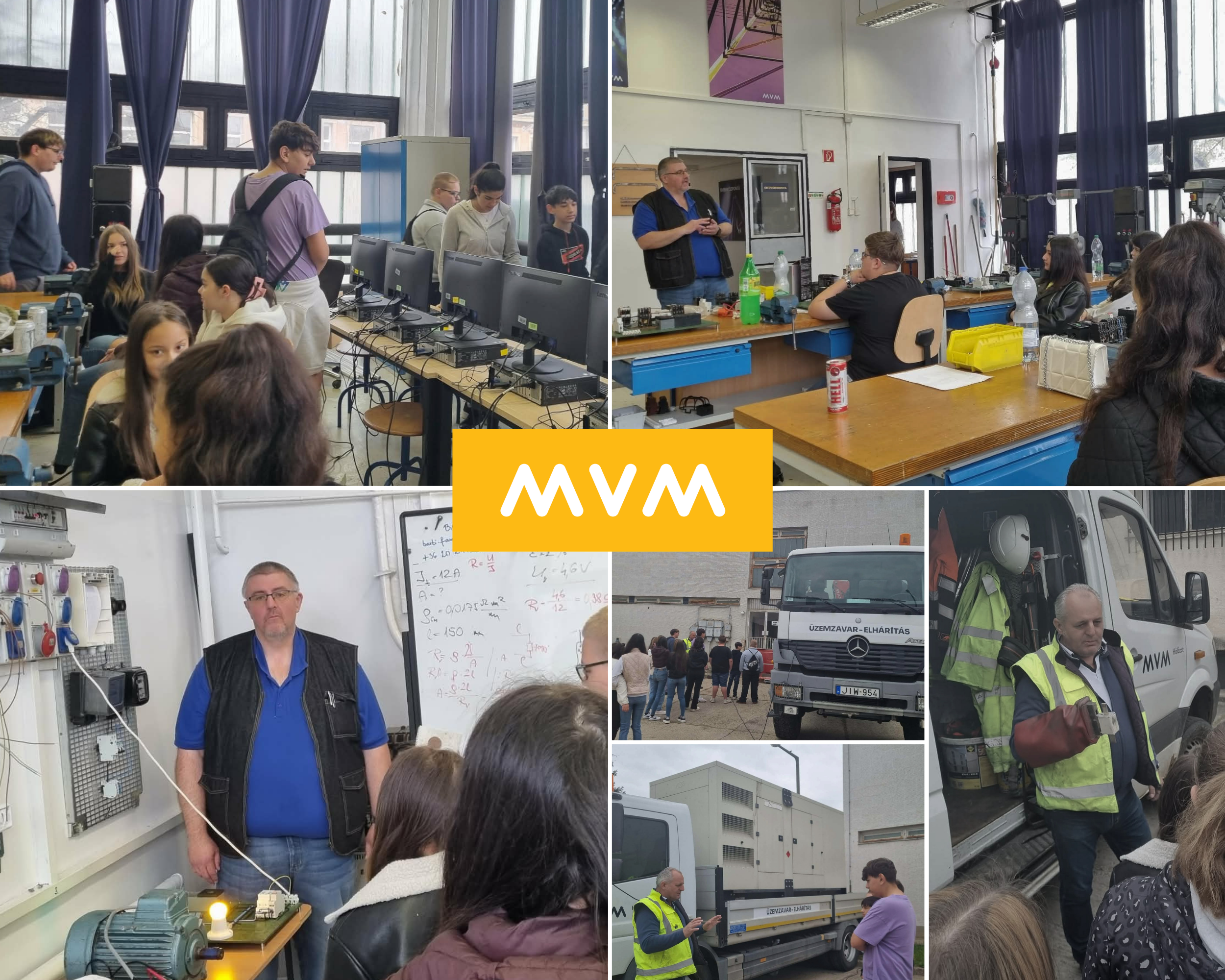 A villamosenergia működésével és veszélyeivel ismerkedtek a salgótarjáni iskola tanulói